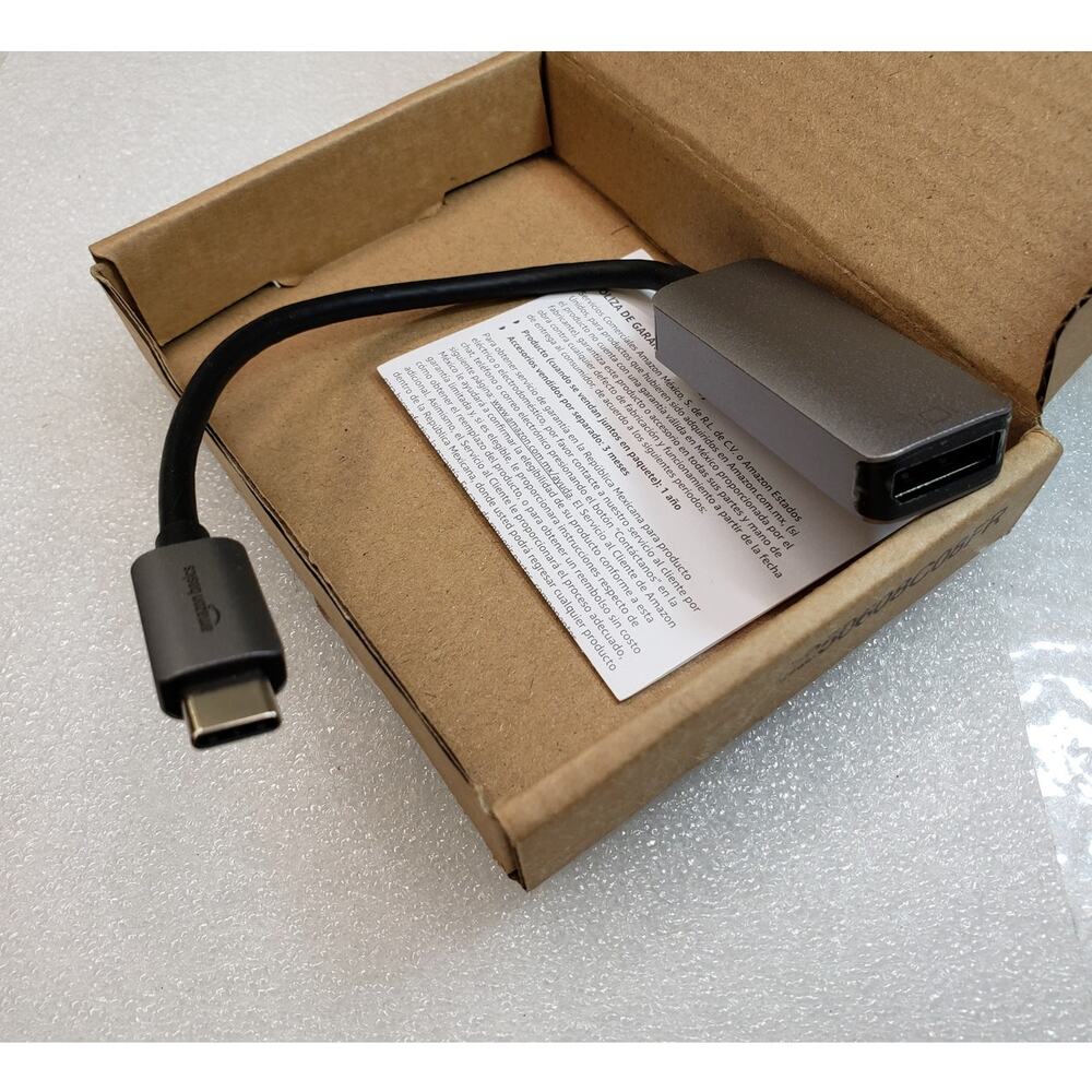 Amazon Basics USB-C to HDMI Adapter, 4K@60Hz